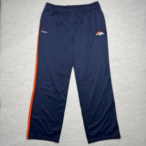 NFL‎ Denver Broncos Track Pants Team Apparel Blue Men's Size Large